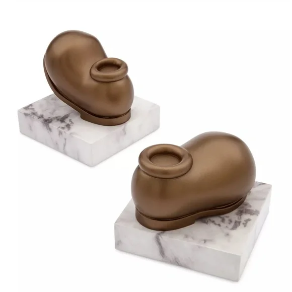 Disney Eras 100 Years of Wonder Celebration Mickey Boots Bookends - NEW - Picture 3 of 3